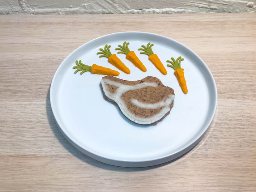 Texture-modified steak